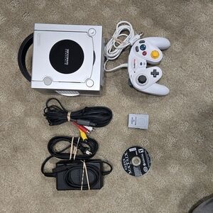 Nintendo GameCube Console with Controller and Accessories